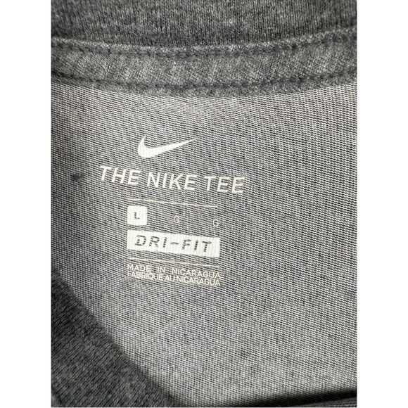 Nike Alabama Crimson Tide T-Shirt Women's Large Gray Heather NCAA Football Tee - Picture 3 of 7